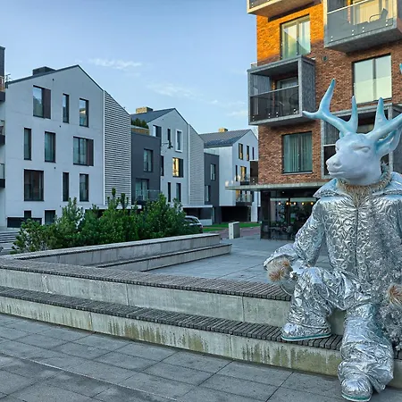 Amazing X Free Parking X Self Check In 24x7 Lägenhet Vilnius